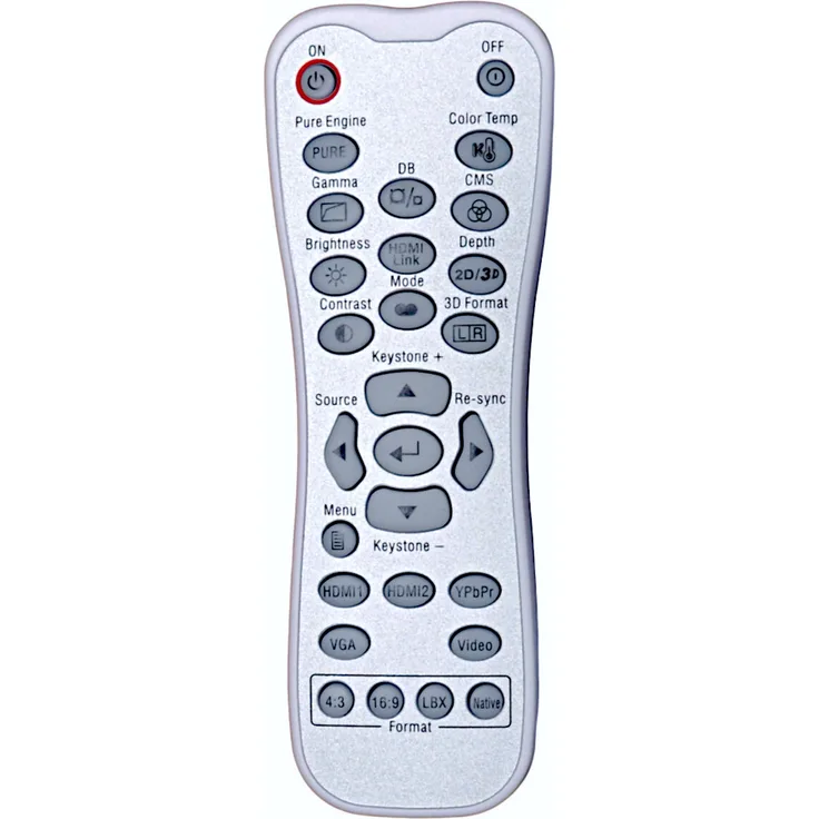 Optoma 5041840700, Original Fernbedienung für HD50 und HD161X, sofort einsatzbereit ohne Programmierung