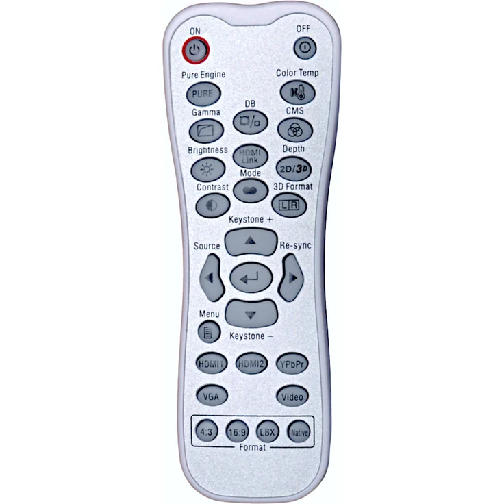 Optoma 5041840700, Original Fernbedienung für HD50 und HD161X, sofort einsatzbereit ohne Programmierung