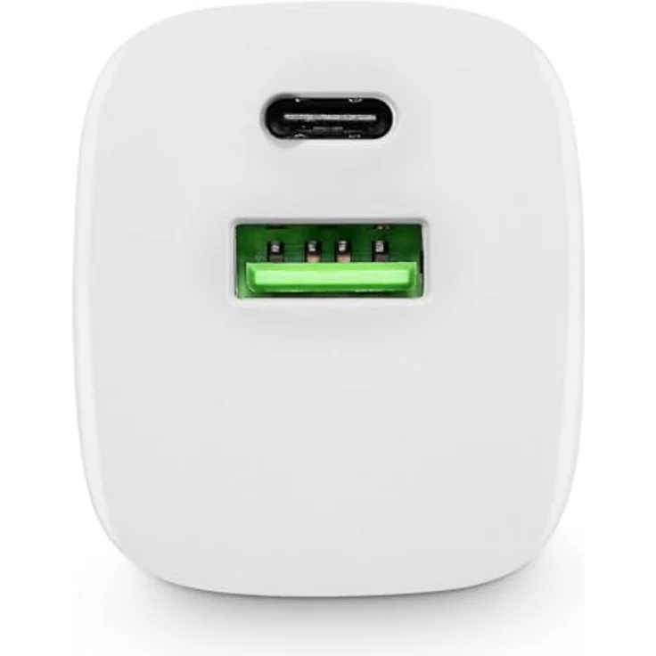 VERICO Power MOJO GaN 30W, 2 Port Ladegerät, PD3.0/QC3.0, 1 x USB-C, 1 x USB-A, Weiss – Bild 4