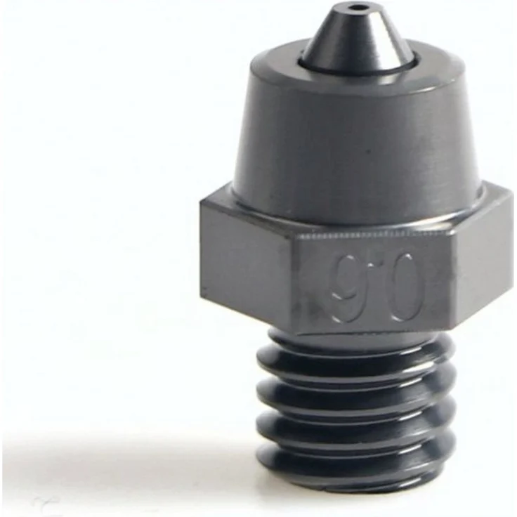 Phaetus Tungsten Carbide Düse 0,6mm, Hochleistungsdüse für Volcano Hotend mit DLC-Beschichtung und hoher Verschleißfestigkeit