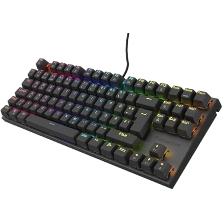 Genesis Gaming Tastatur THOR 303 TKL brown mit Outemu Brown Switches und RGB-LED-Hintergrundbeleuchtung – Bild 3