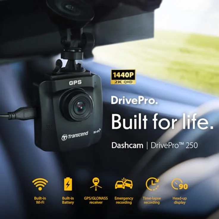 Transcend DRIVEPRO 250 Dashcam mit 32GB – Bild 3