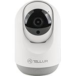 TELLUR SMART WLAN Überwachungskamera Alexa UHD 2K, Babyphone, Autotracking 350° Kamera Überwachung Innen, 2 Wege Audio, Bewegungserkennung, Geräuscherkennung, IR Nachtsicht, PTZ