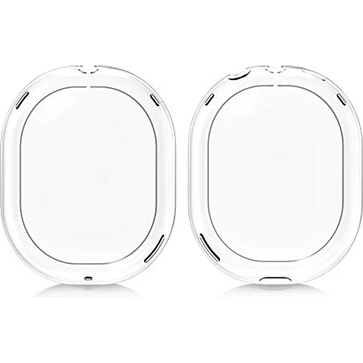 kwmobile TPU Silikon Cover kompatibel mit Apple AirPods Max Hülle - Transparente Kopfhörer Schutzhülle aus robustem Silikon – Bild 5