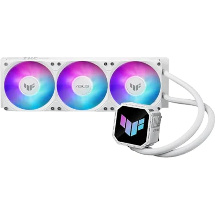 ASUS Wak Tuf Gaming Lc Iii 360 Argb Wht, CPU Wasserkühler mit ARGB-Beleuchtung, Weiss – Bild 1