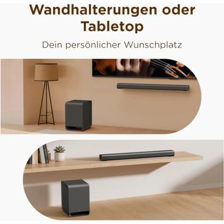 TCL S60K 3.1-Kanal Dolby Atmos Soundbar mit KI-Klangenpassung und DTS:X – Bild 11