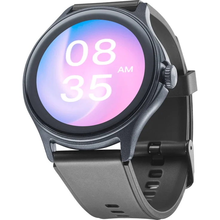 Cellularline ION PRO ROUND Smartwatch (3,5 cm/1,38 Zoll, für iOS und Android, wasser- und staubresistent, 7 Tage Akkulaufzeit) – Bild 1