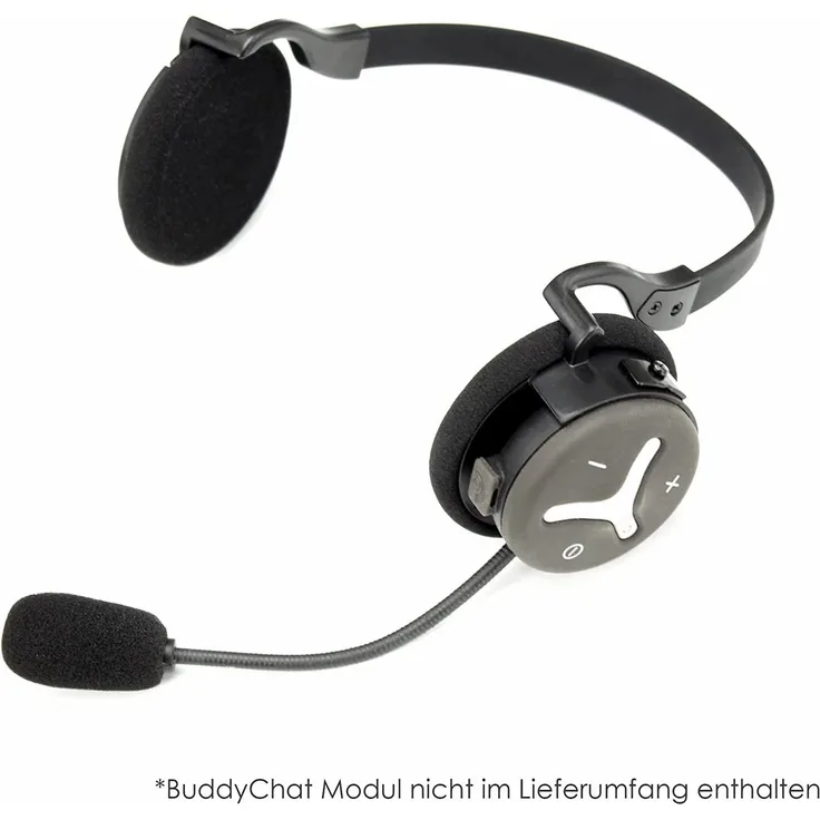 BuddyChat Flexible Nackenbügel-Halterung, für BuddyChat Bluetooth-Kopfhörer (Freisprecheinrichtung, Hinterkopf/Nacken Halterung)