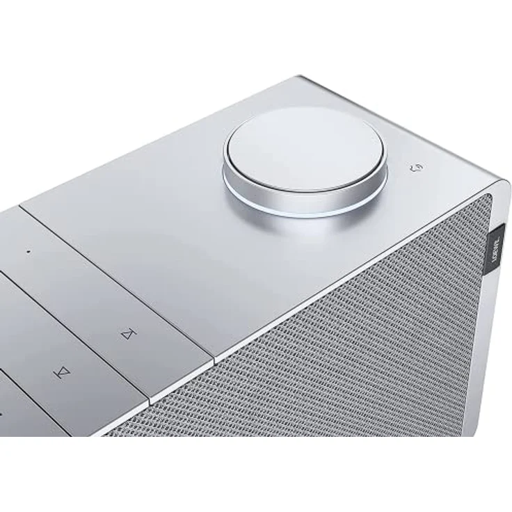 Loewe Klang s1 Lichtgrau, Stereo Smartradio, 80 Watt, DAB, DAB+, UKW, Audio Streaming, Amazon Music, Spotify Connect, Deezer, Bluetooth, USB, Internetradio, Digitalradio, WLAN Radio, App Steuerung – Bild 2