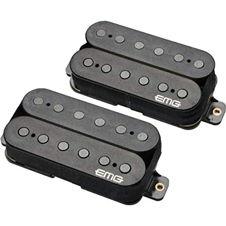 EMG JR "Daemonum" Set BK, Aktives E-Gitarren Tonabnehmer Set, Humbucker, High Output, Schwarz, Jim Root Signature – Bild 2
