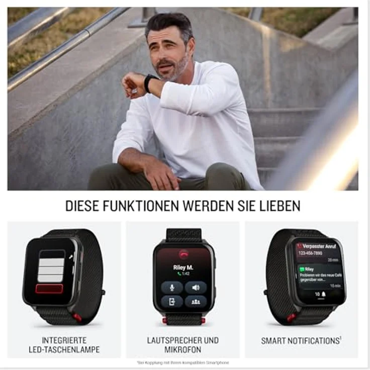Garmin Venu X1 (51mm) - GPS-Smartwatch mit 2" AMOLED-Display, 8 Tage Akkulaufzeit, 100+ Sport-Apps, 24/7 Gesundheitsfunktionen, Telefonie und LED-Taschenlampe – Bild 4