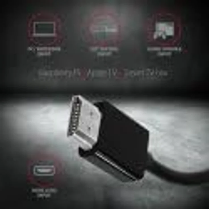 AXAGON RVH-VGAN, HDMI auf VGA Adapter, Full HD 1.920 x 1.080, mit Audio OUT und Micro-USB Stromversorgung – Bild 4
