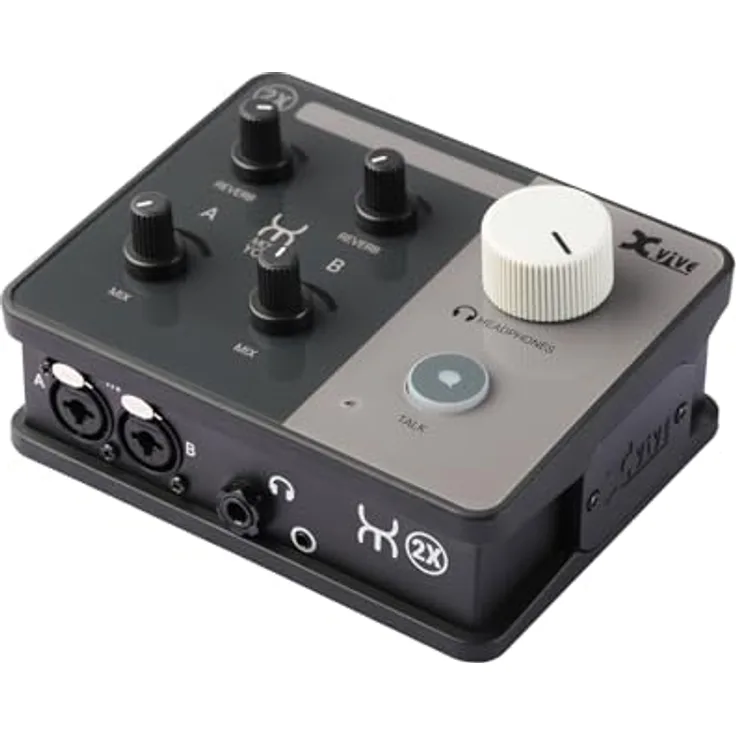 Xvive MORE YOU 2X – MONITOR-Erweiterung für MORE YOU HUB mit 2× Mikrofon-/Instrumenteneingängen und individueller Klanggestaltung
