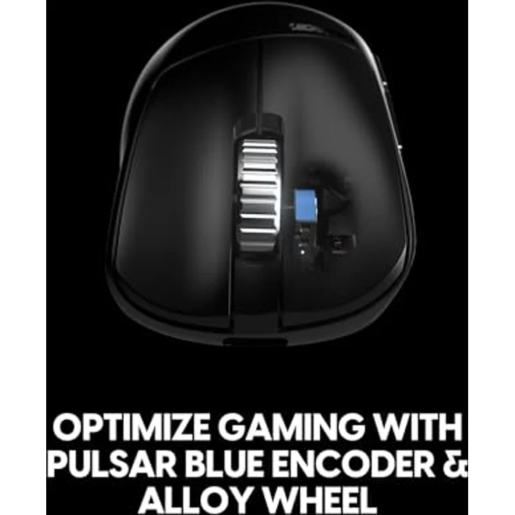 Pulsar Xlite V4 eS Mini Wireless, Gaming Maus mit 32.000 DPI optischem Sensor, 5 programmierbaren Tasten, kabellos, schwarz – Bild 4