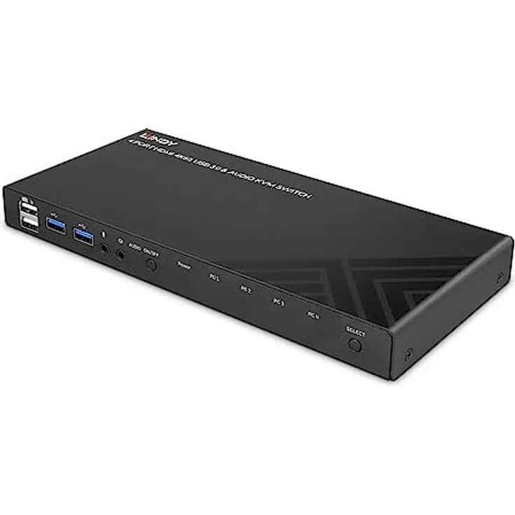 LINDY 4 Port HDMI 4K60, USB 3.0 & Audio KVM Switch, W128802323 – Bild 5