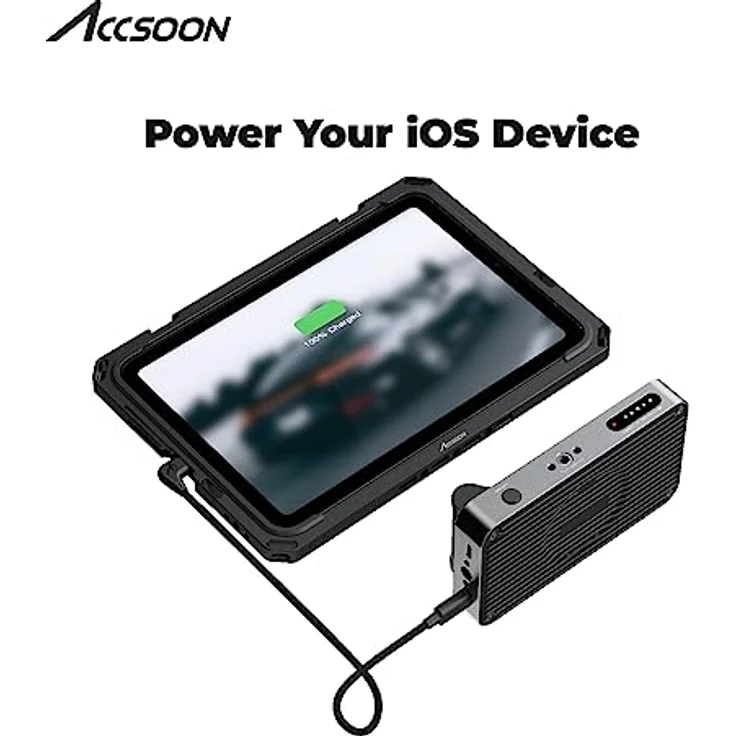 Accsoon SeeMo Pro SDI&HDMI to USB C Video Capture Adapter Support 1080P 60FPS Video & Real-Time Monitoring/Streaming/Recording,iOS 12.0 or Later Adjustable – Bild 5