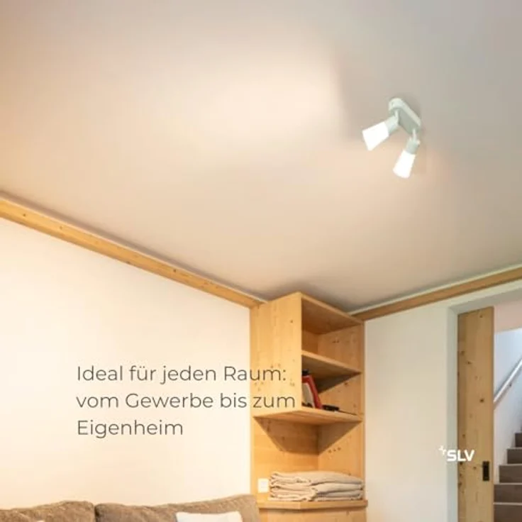 SLV PURI 2.0 CONE, Deckenleuchte, Wandleuchte, Weiß - Flexibler dreh- und schwenkbarer Strahler – Bild 4
