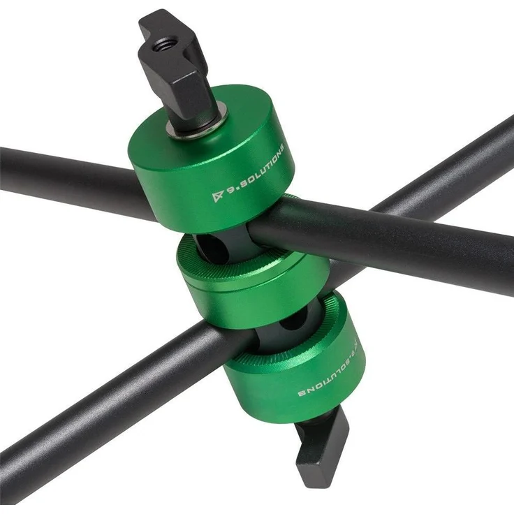 9.Solutions 5/8" Doppelknopfknebel, Stativkopf mit erhöhter Tragfähigkeit für Stangen von 8 mm bis 16 mm