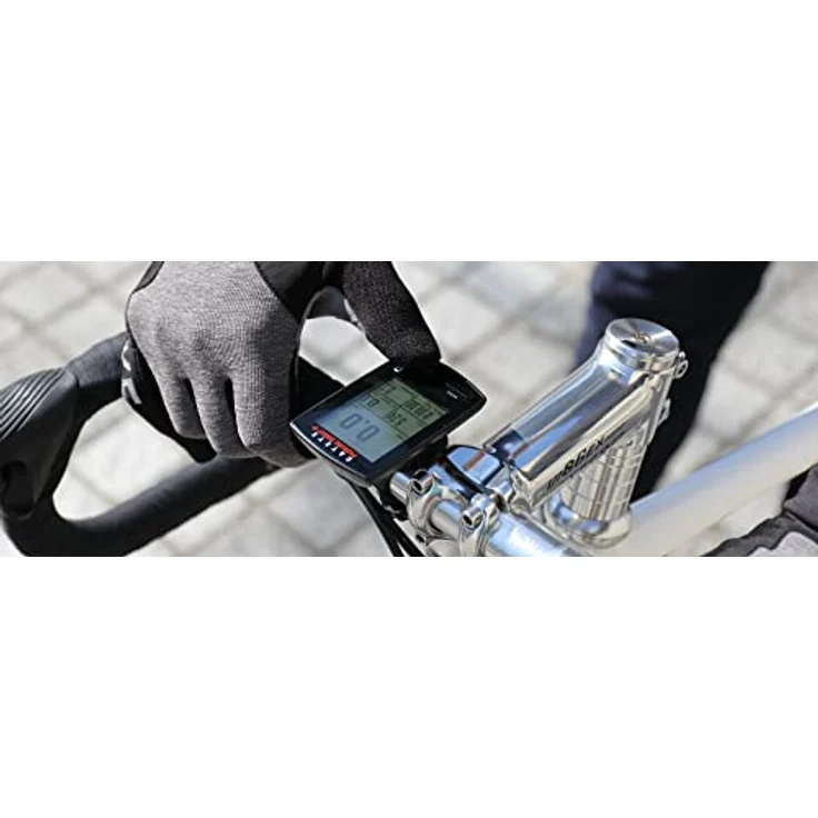 Cateye Padrone Smart CC-SC100B Fahrradcomputer, schwarz, klein – Bild 8