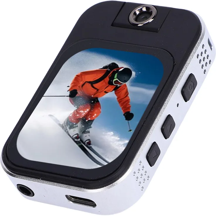 KKmoon Kompakte Digitalkamera, HD-Videokamera mit 720p, 30fps, Touchscreen, IP65, regensicher und tragbar