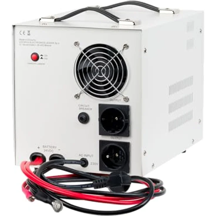 KEMOT PROsinus 2000, 24V/230V USV Notstromversorgung mit 1400W Leistung, reine Sinuswelle, Schutzmechanismen, schnelle Schaltzeit unter 4ms – Bild 2
