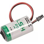 Indexa 9000AS BAT-SAFT SYSTEM-9000 Lithium-Batt Batterie für Funk-Außensirene 9000AS-B, 3.6V / 13Ah, Saft-Zelle, 13000mAh, blau