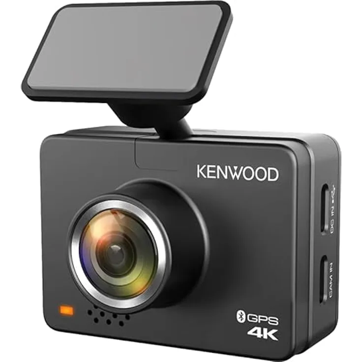 KENWOOD DRV-A610W, 2,0 Zoll LCD-Dashcam mit 4K Ultra HD, Wireless-Verbindung, F1.8-Objektiv, G-Sensor und GPS-Empfänger