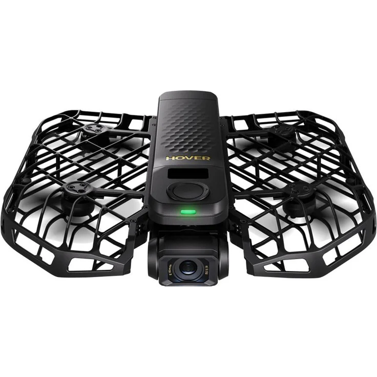 HOVERAir X1 Pro Basic Combo, 4 Rotoren, 12 MP 4K-Kamera, 1920 mAh Akku, Schwarz