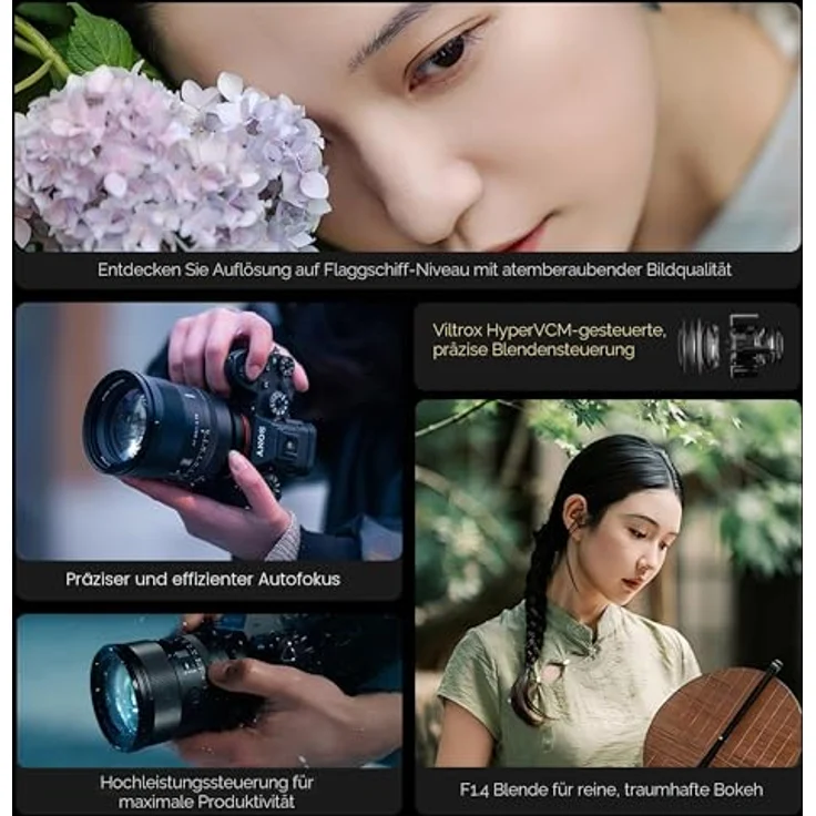 Viltrox AF 85 mm F1.4 Pro, Kameraobjektiv, Vollformat, Autofokus, Portrait Master, robuste und wetterfeste Konstruktion – Bild 5