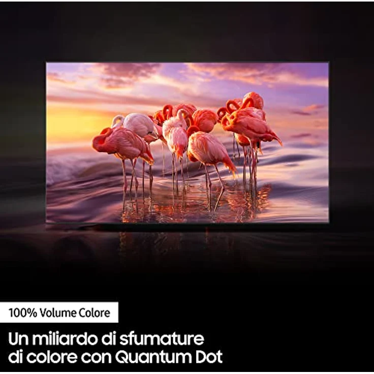 Samsung QE43Q60B QLED UHD 4K 43 Zoll Smart TV 2022, Quantum Dot Farbtechnologie, AirSlim Design, Object Tracking Sound Lite, DVB-T2, Schwarz – Bild 5