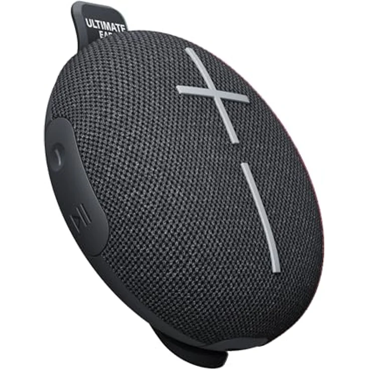 Ultimate Ears MINIROLL Ultraportabler Bluetooth-Lautsprecher, starker Bass, wasserdicht nach IP67, 40 m Reichweite - Gentle Black – Bild 1