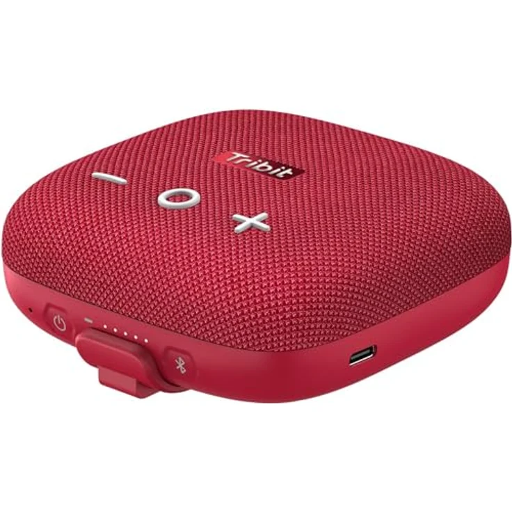Tribit Bluetooth Portable Lautsprecher StormBox Micro 2 IP67 wasserdichte, kabelloses Stereo-Pairing, integrierter XBass - ideal für Outdoor-Reisen und Radfahren – Bild 1