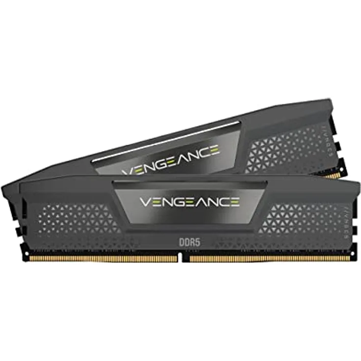 CORSAIR Vengeance DDR5 RAM 32GB (2x16GB) 6000MHz CL36 AMD Expo iCUE-Kompatibler Computerspeicher - Grau (CMK32GX5M2E6000Z36)