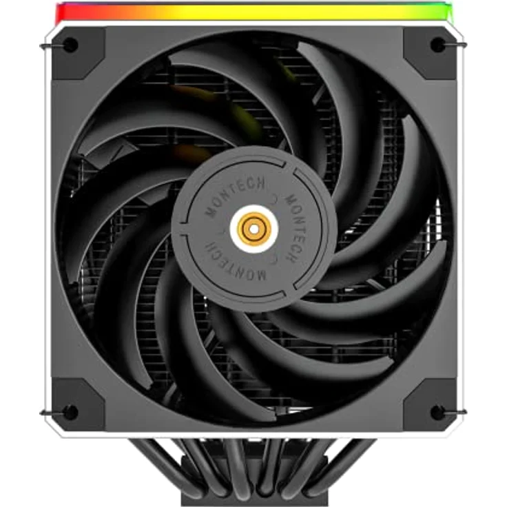 Montech Metal DT24 Premium CPU-Kühler, ARGB, 2x120mm – Bild 5