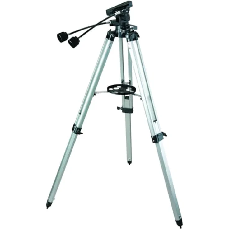 Celestron Stativ Alt-Azimutal für Spektive, Aluminium, maximal 5 kg Traglast, 2D Panoramakopf, Silber, 114,3 cm Höhe – Bild 1