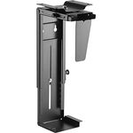 Ewent EW1293 - Rechner-Halterung für Schreibtisch Drehbar Schwenkbar bis 10Kg & 360-Grad Flexibel PC Computer Gehäuse-Halter Unter-Tischhalterung