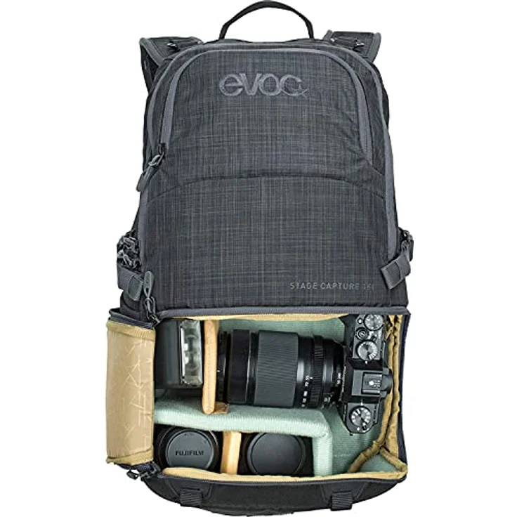 evoc Stage Capture 16l Photo Backpack, Heather Light Olive, One Size – Bild 6