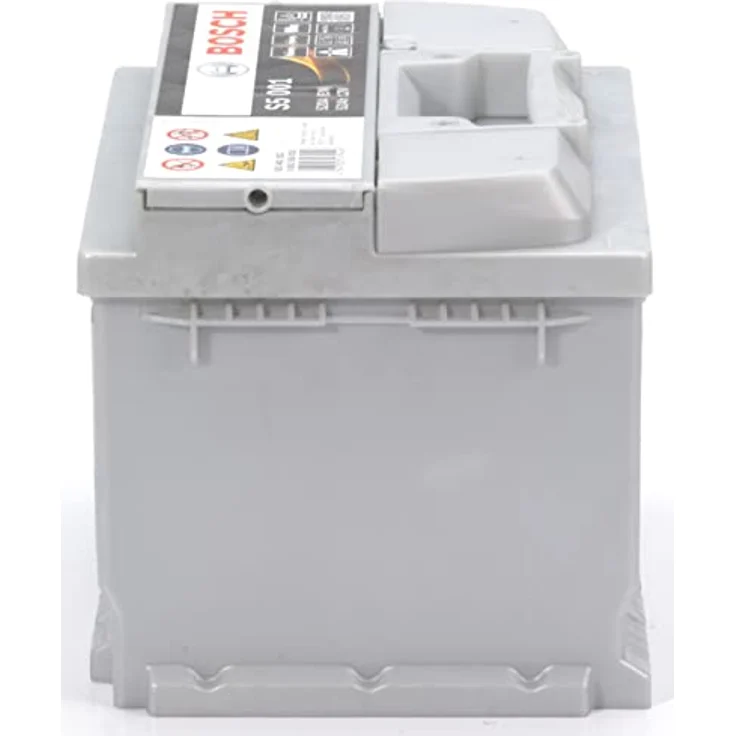 Bosch S5 001, 12V Starterbatterie mit 52Ah und 520A Kälteprüfstrom, wartungsfrei – Bild 3