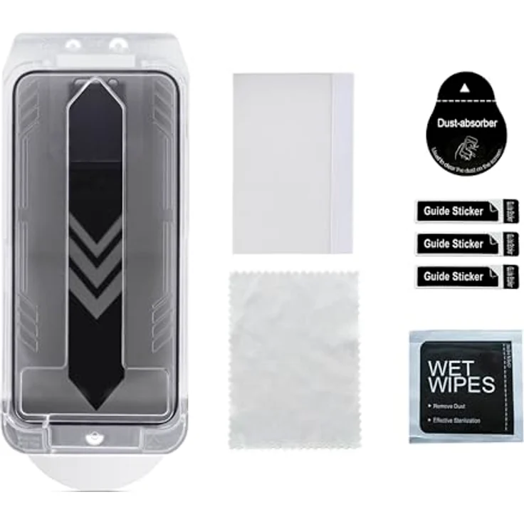 StarTech I16T1-PRIVACY-SCREEN, Displayschutzfolie für Apple iPhone 16, 4-Wege-Privatsphäre, schwarz, mit blauer Lichtreduzierung und blasenfreier Installation – Bild 6