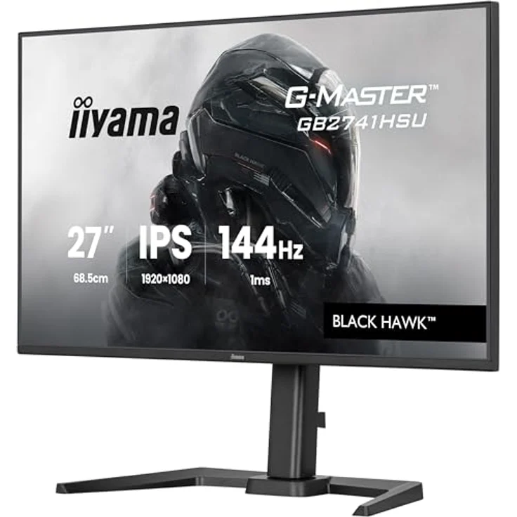 iiyama GB2741HSU-B1-27, 27 Zoll IPS Monitor, Full HD 1920x1080, 144Hz, 1 HDMI, 1 DisplayPort – Bild 5