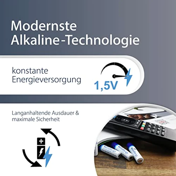 MediaRange Premium Alkaline Batterien, Mono D|LR20|1.5V, 2er Pack – Bild 6