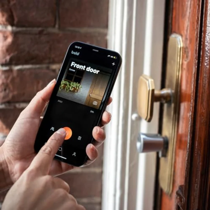 Bold Smart Lock SX-33 Smartes Zylinderschloss, silber – Bild 2
