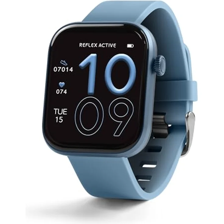 Reflex Active Smart Watch Series 40 mit grüner Aluminiumlünette und Dual-Time-Funktion – Bild 1