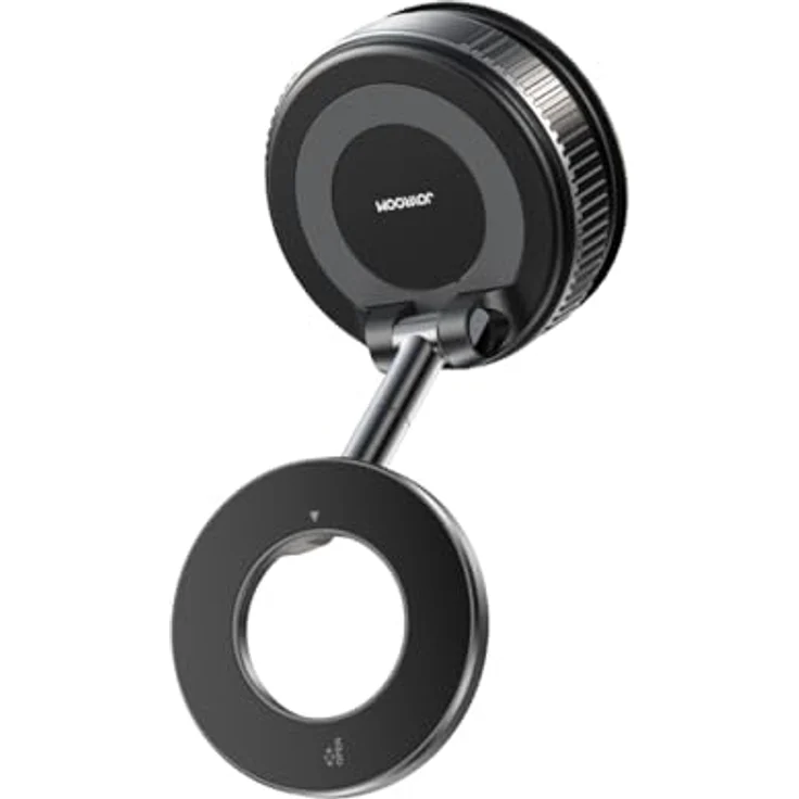 Joyroom JR-ZS501, Magnetischer Auto-Handyhalter mit Vakuumsaugnapf, Schwarz, geeignet für 4,7-7,0 Zoll Smartphones, faltbar und drehbar – Bild 4