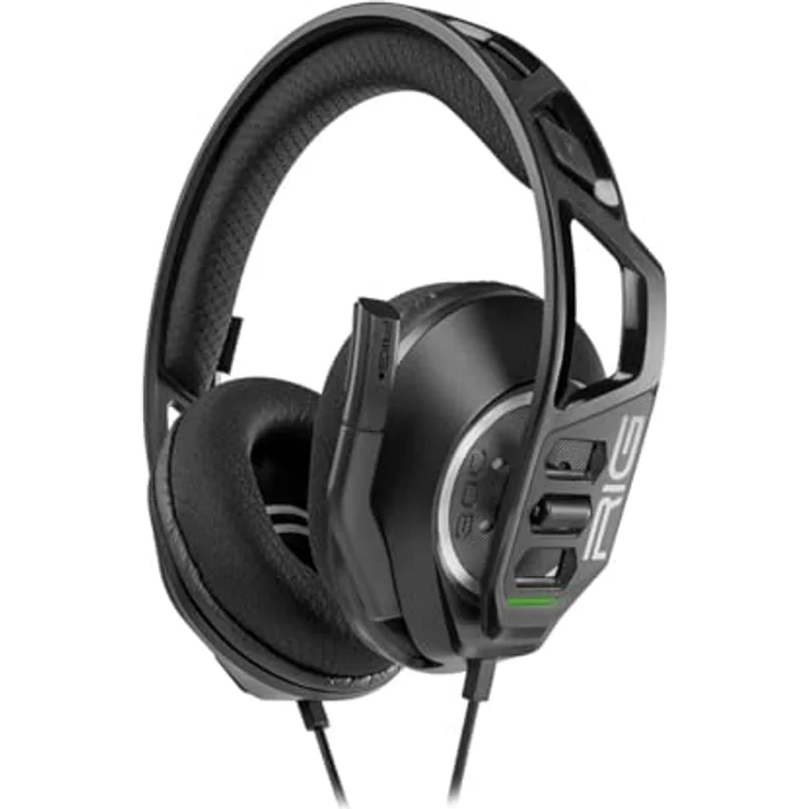NACON RIG 300 Pro HX Premier Gaming-Headset, Schwarz – Bild 2