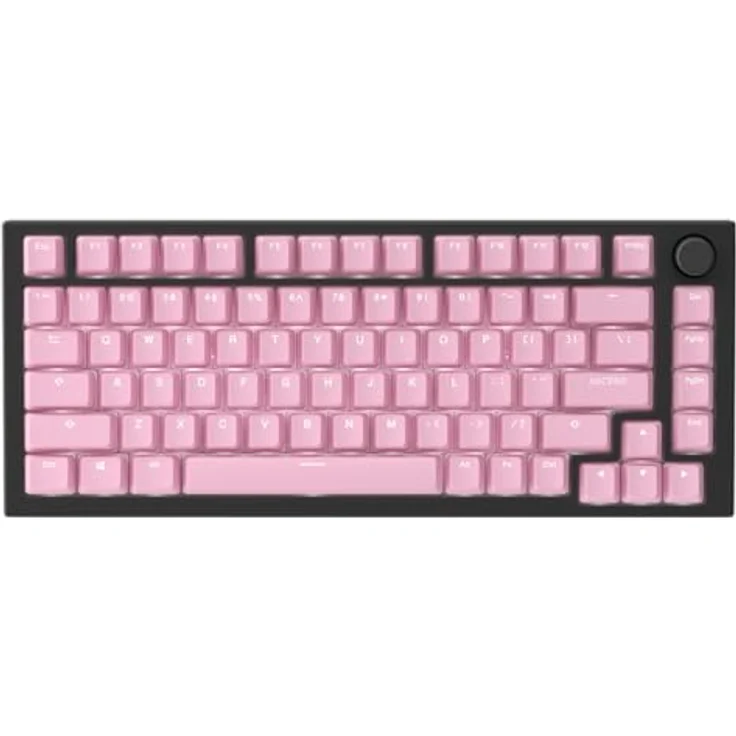 Glorious GMMK ABS Doubleshot V2 USA Base Kit, Keycaps, Pink – Bild 5
