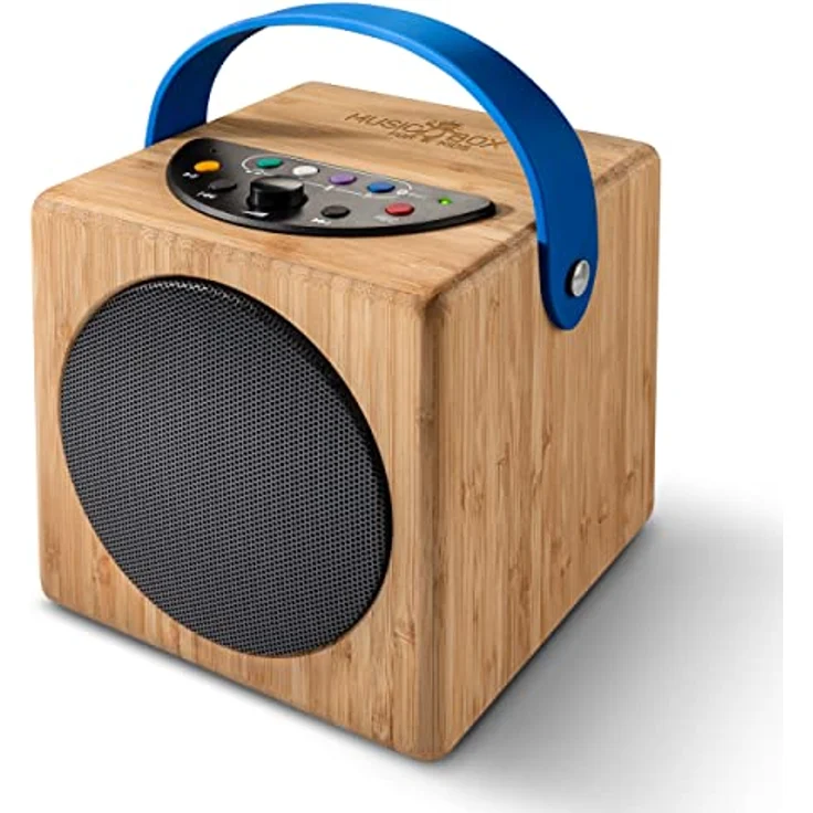 KidzAudio Music Box for Kids - Tragbarer Bluetooth-Lautsprecher für Kinder mit Wiedergabe von USB-Stick oder über Bluetooth. Mit Kopfhöreranschluss, Lautstärkebegrenzer, Aufnahme- und Sleep Funktion. – Bild 4