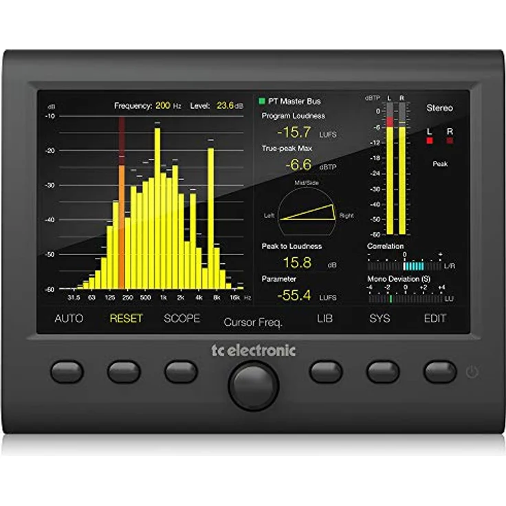 tc electronic CLARITY M Stereo Desktop Audio Meter für Mastering und Mixing – Bild 2