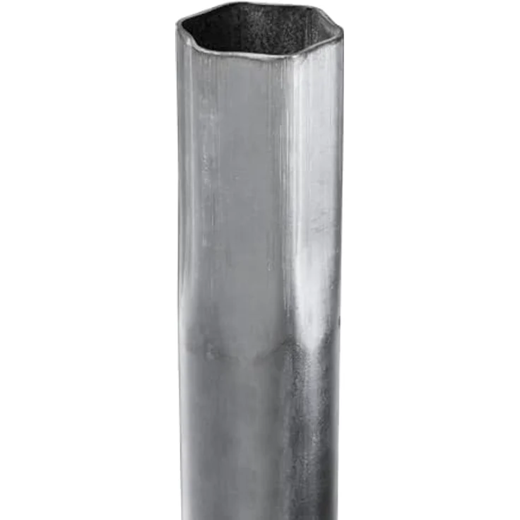 Maclean MCTV-931 Antennenmast, verzinkter Stahl, 50 cm, Rohrdurchmesser 40 mm, erweiterbar, Wandstärke 1,5 mm – Bild 3