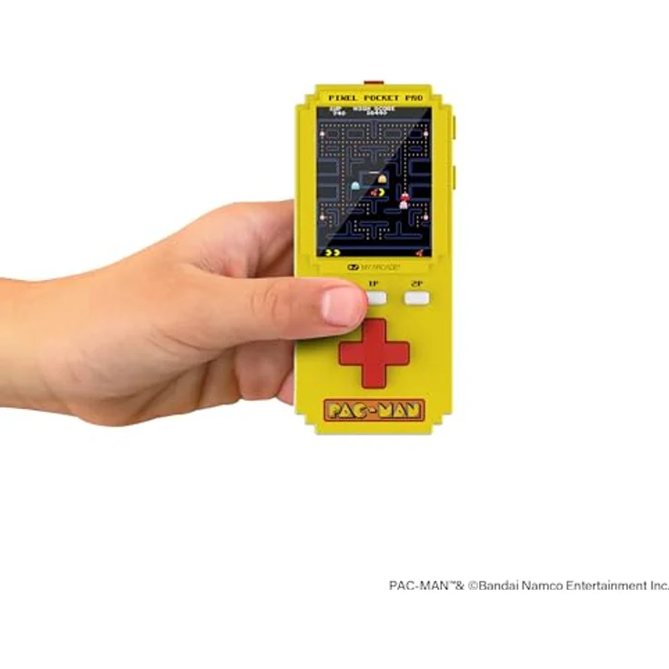 My Arcade Pixel Pocket Pro Pac-Man, Tragbare Spielkonsole, 5,08 cm (2), Gelb, Schwarz – Bild 4